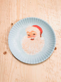 Santa Face Melamine "Paper Plate