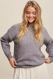 Thick Knit Crew Neck Sweater
