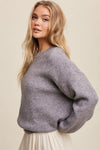 Thick Knit Crew Neck Sweater